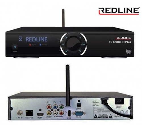 Redline TS 4000 HD Plus Sat Receiver,IPTV,WIFI,Youtube,CA,Full HD